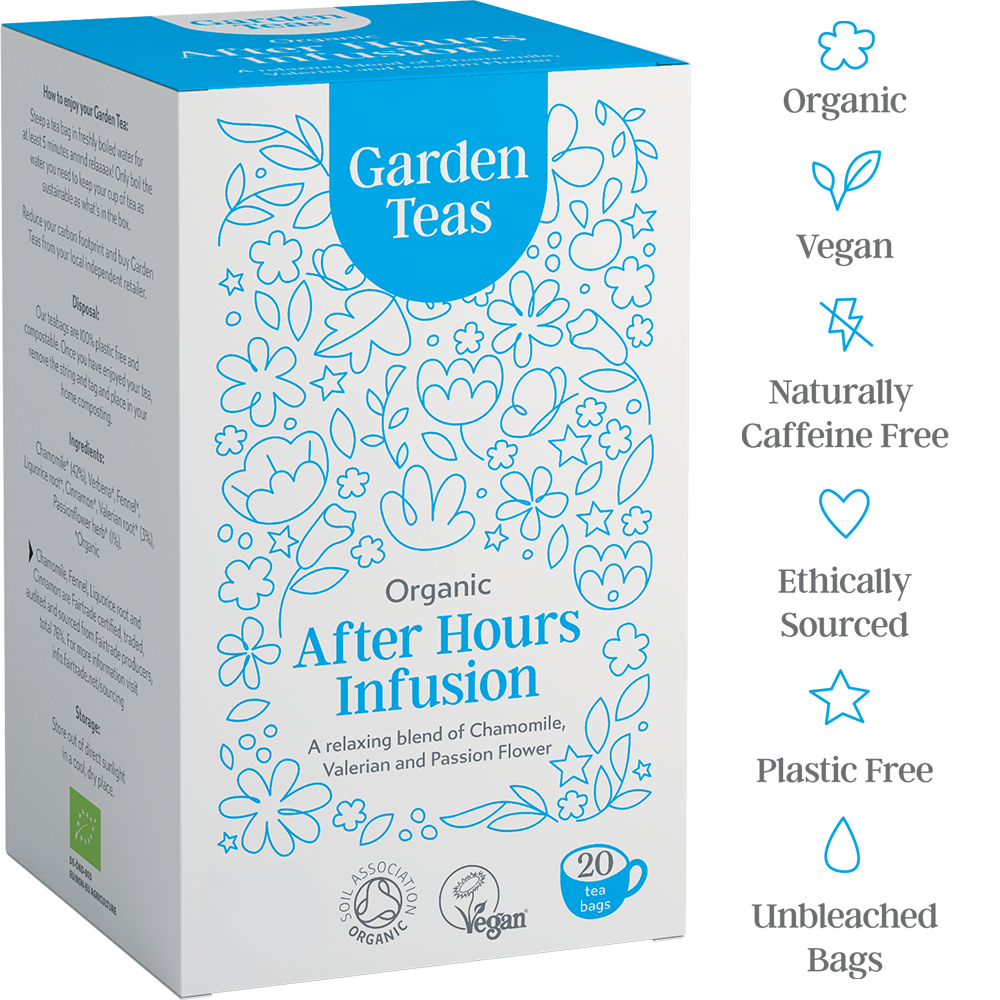 Organic After Hours Infusion 20 Plastic Free Envelopes